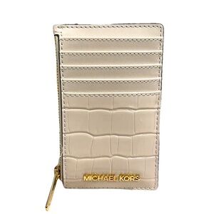 Michael Kors Cream Card Holder